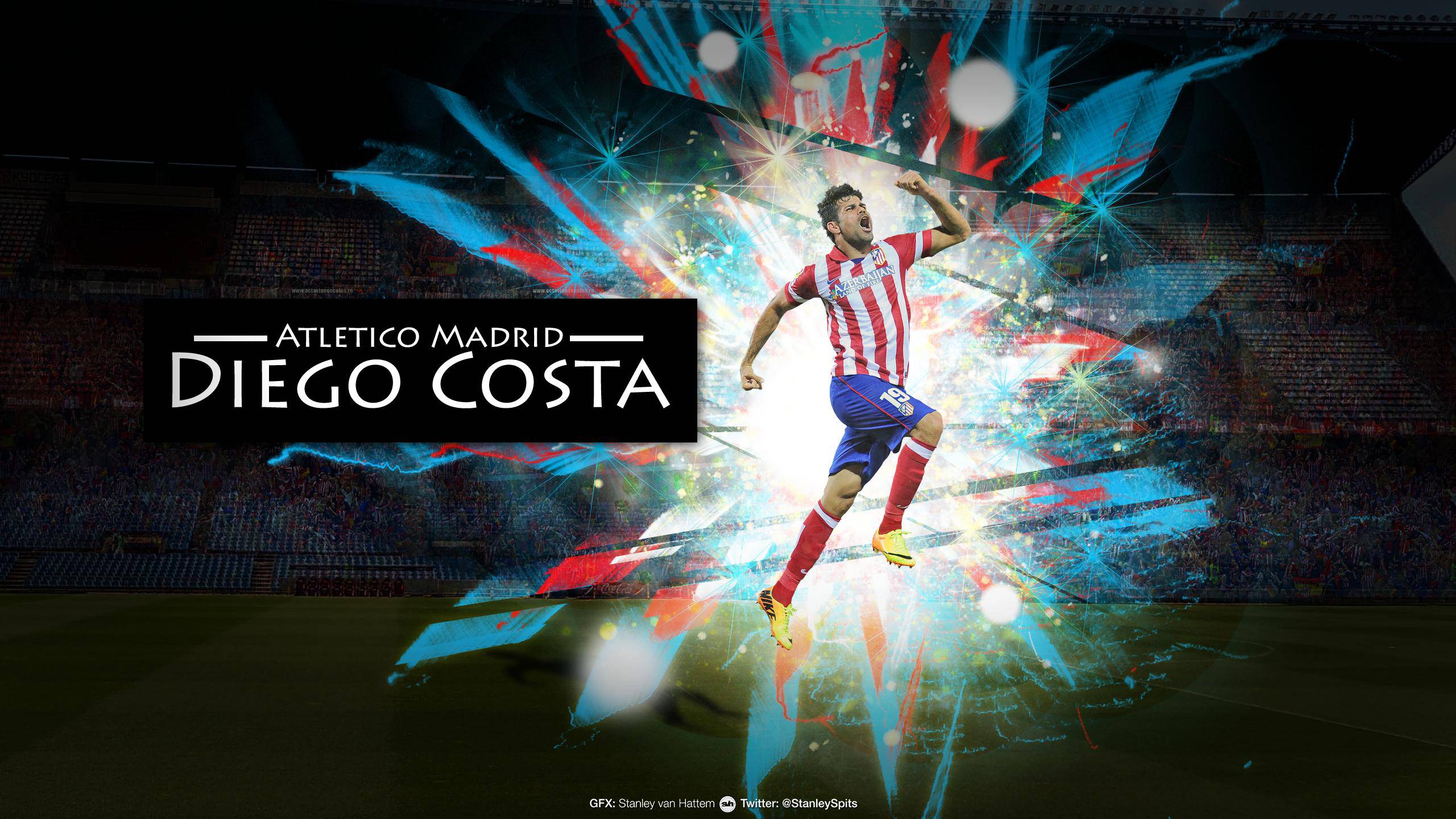 HD Chelsea Fc Wallpaper Diego Costa Emphatic