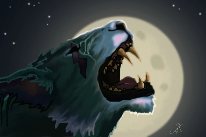Feral Druid By Moonlight Nookawolf