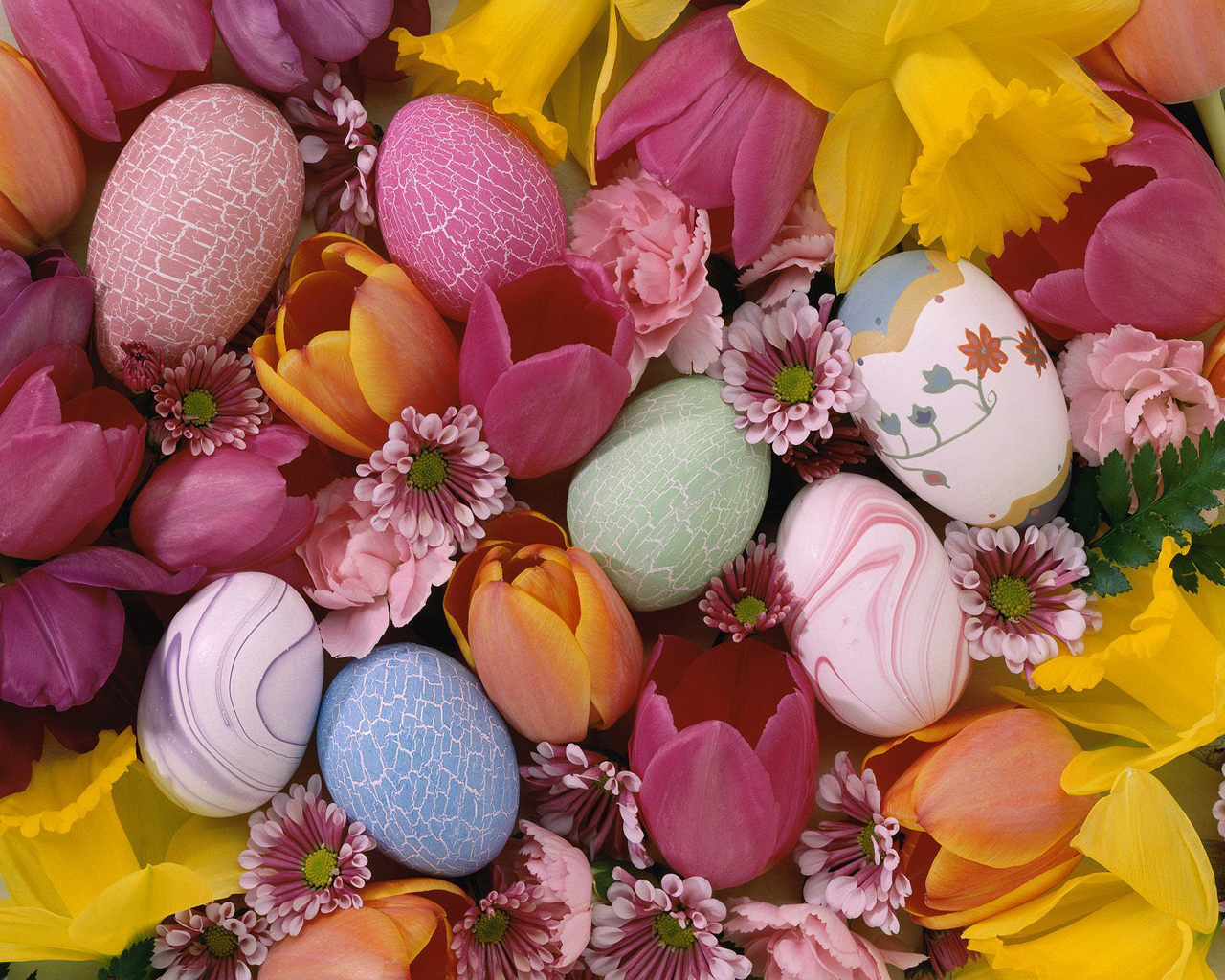 Download Flower Easter Egg And Flower Wallpaper Full HD Wallpapers