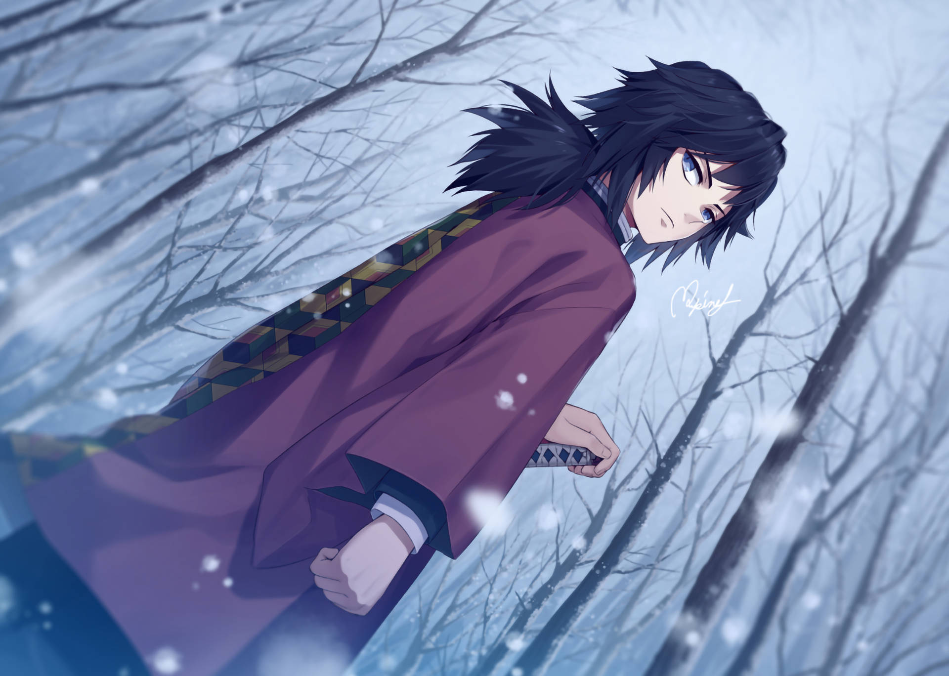 Giyuu Tomioka Wallpaper
