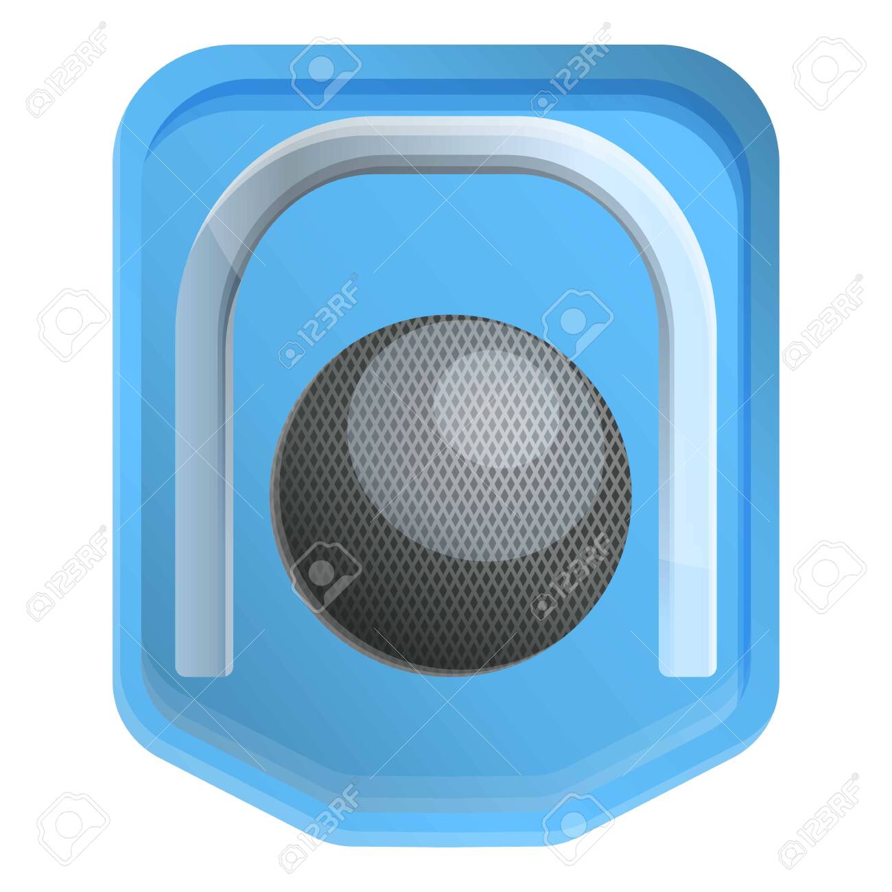 Croquet Gate Icon Cartoon Of Vector For Web