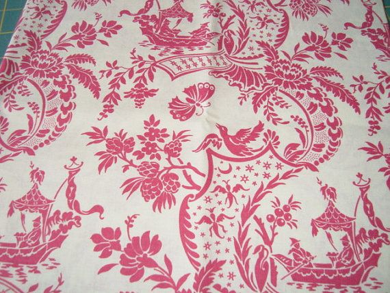 Anna Griffin Chinoiserie Toile in Pink half yard by SewElegantly 4 570x428