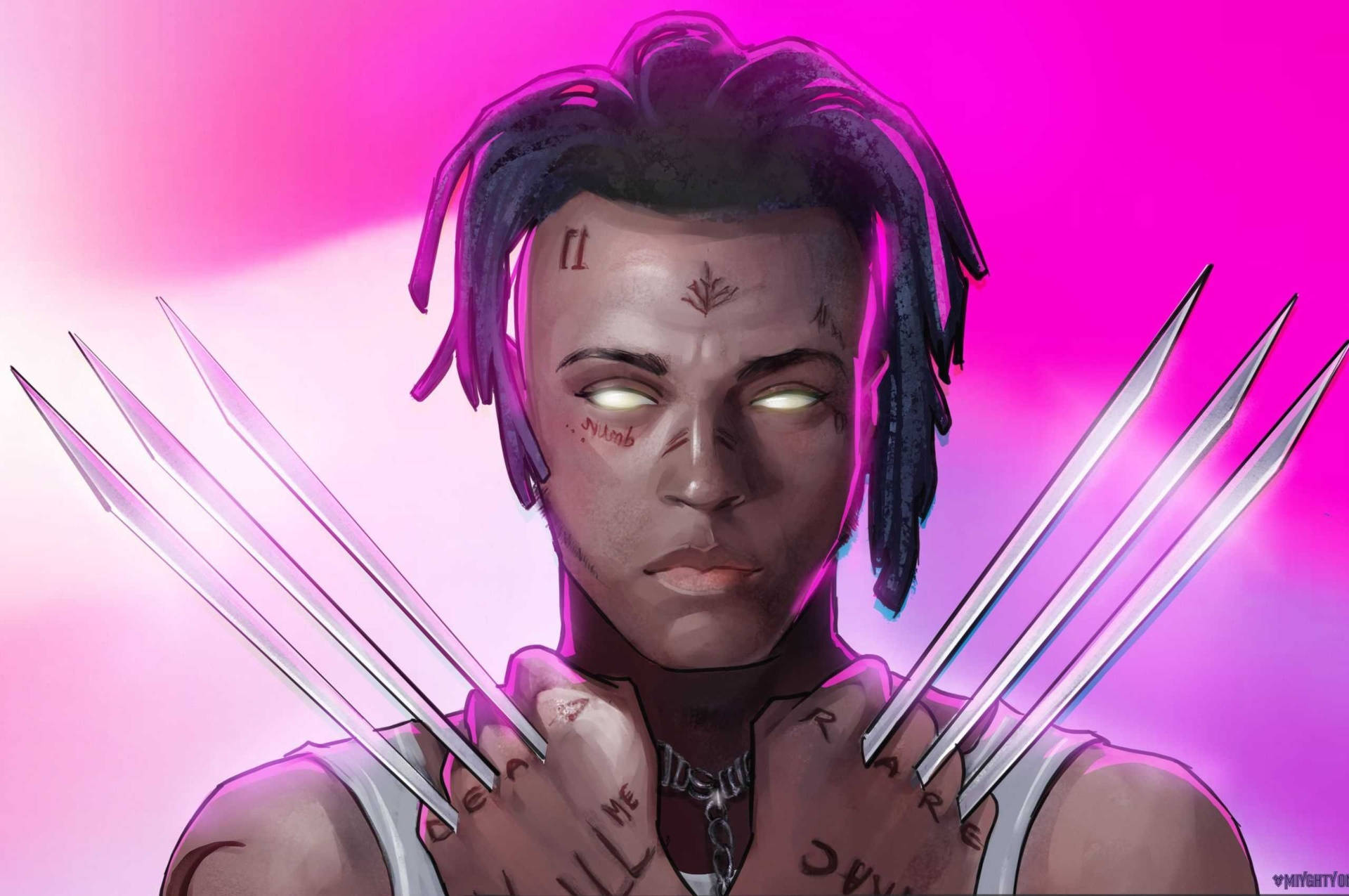 Xxxtentacion Anime Cartoon Wallpaper