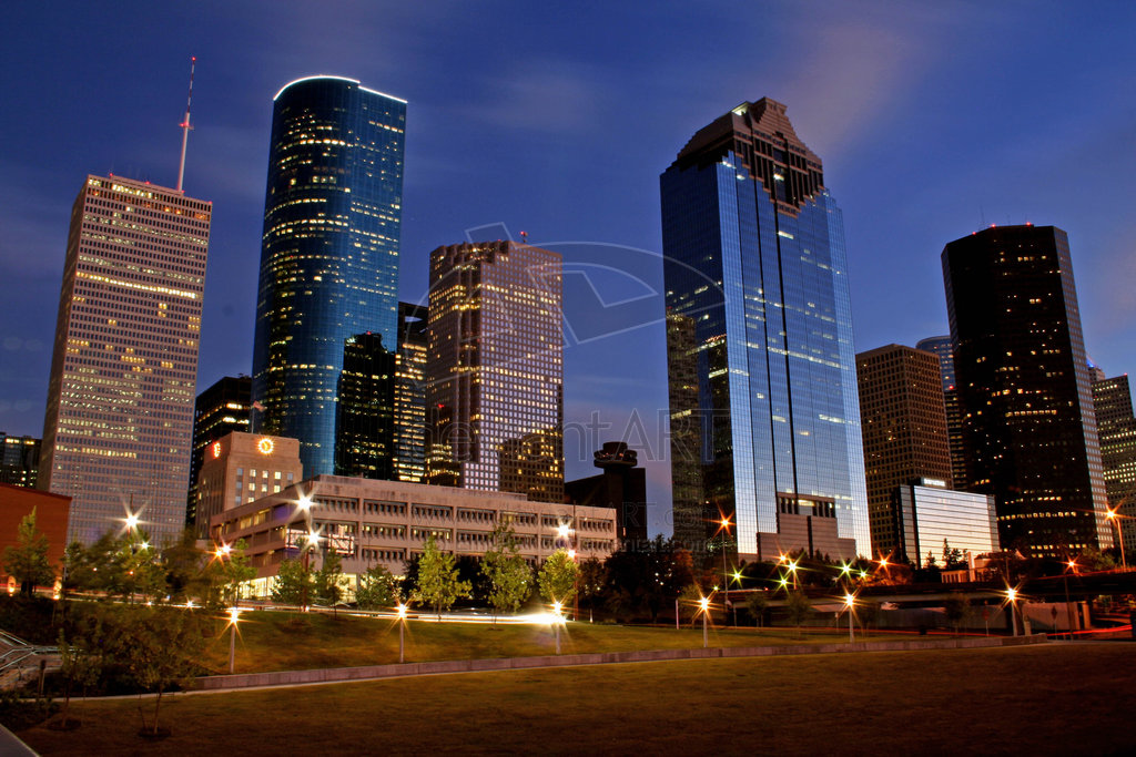 Houston Skyline Wallpaper - WallpaperSafari