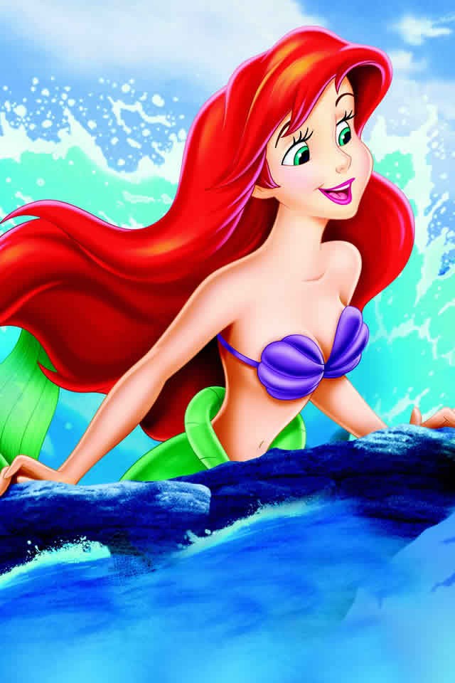 Little Mermaid Picture For iPhone 4s