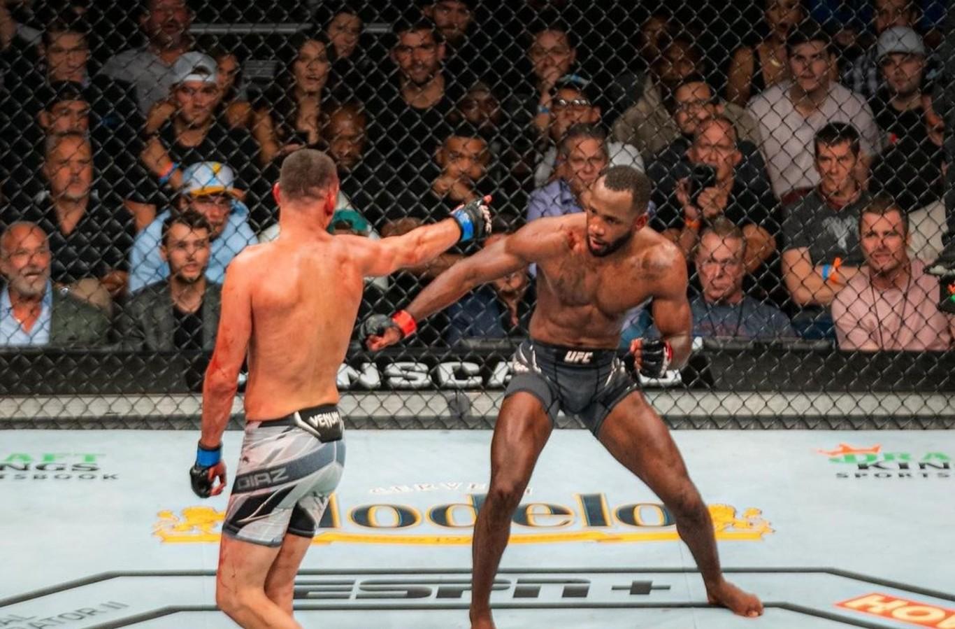 Check Out Leon Edwards Nate Diaz at UFC Mans Life