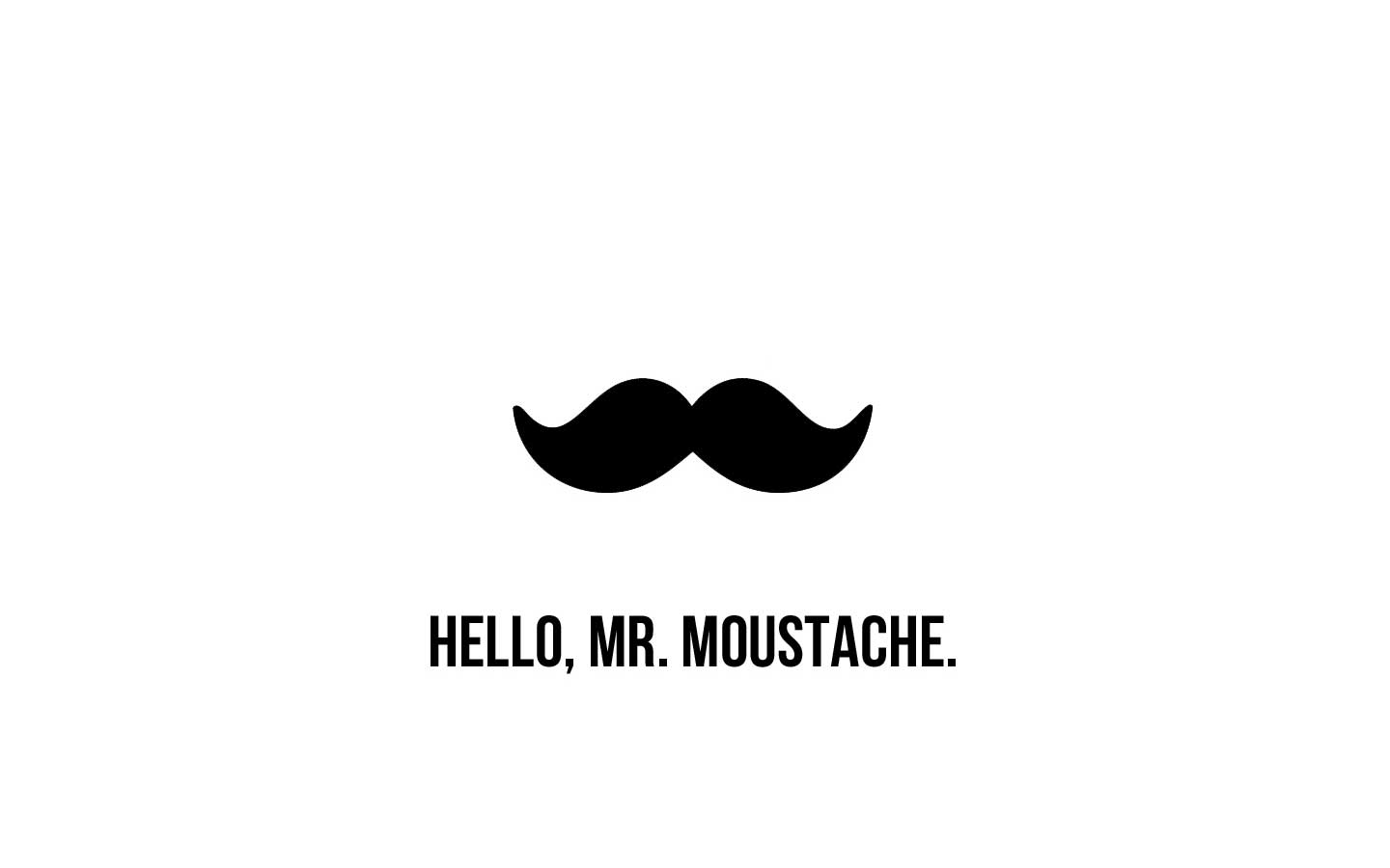 Moustache Wallpaper Mansion
