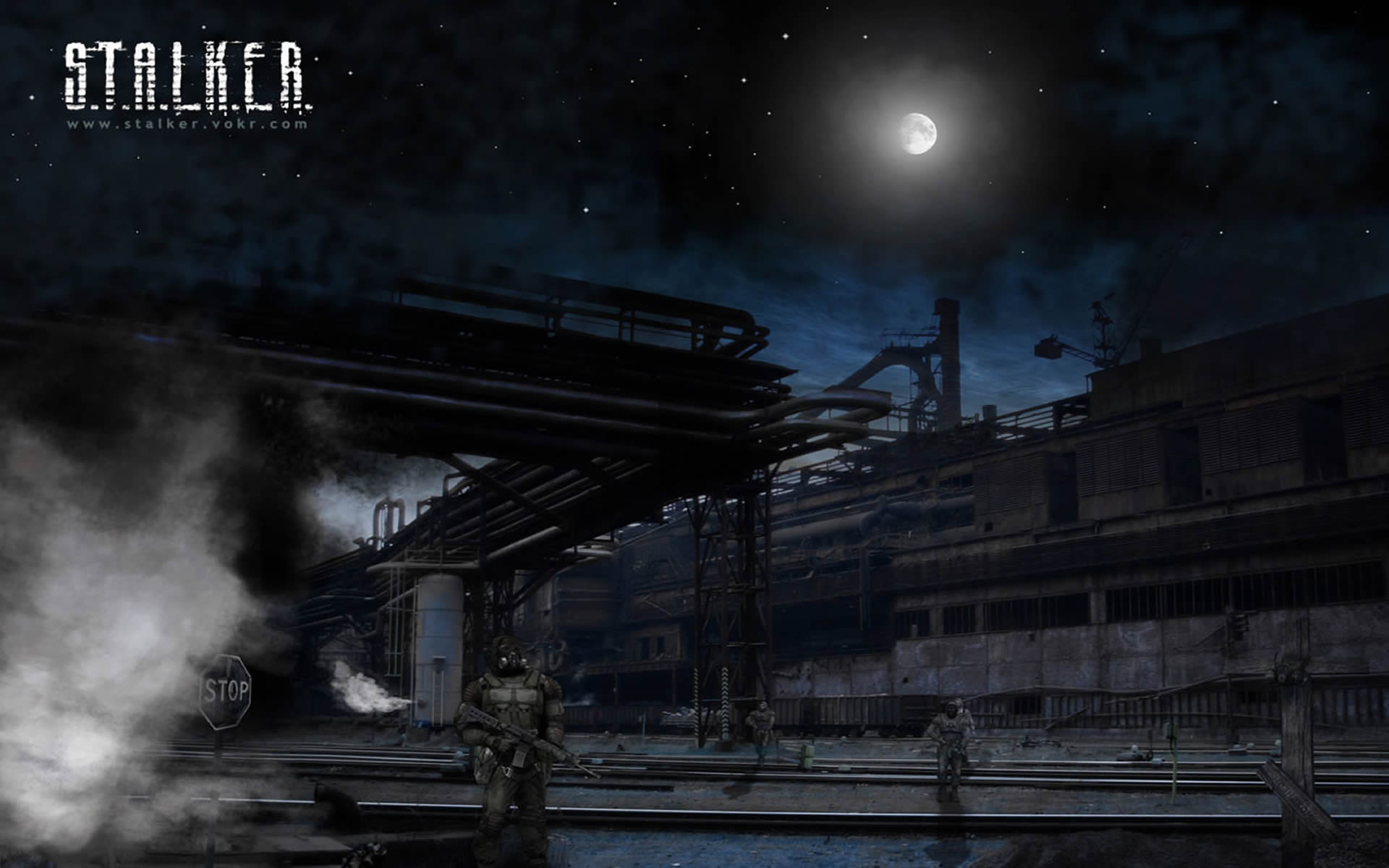 At The Factory Action Rpg Games Wallpaper Image Featuring Stalker