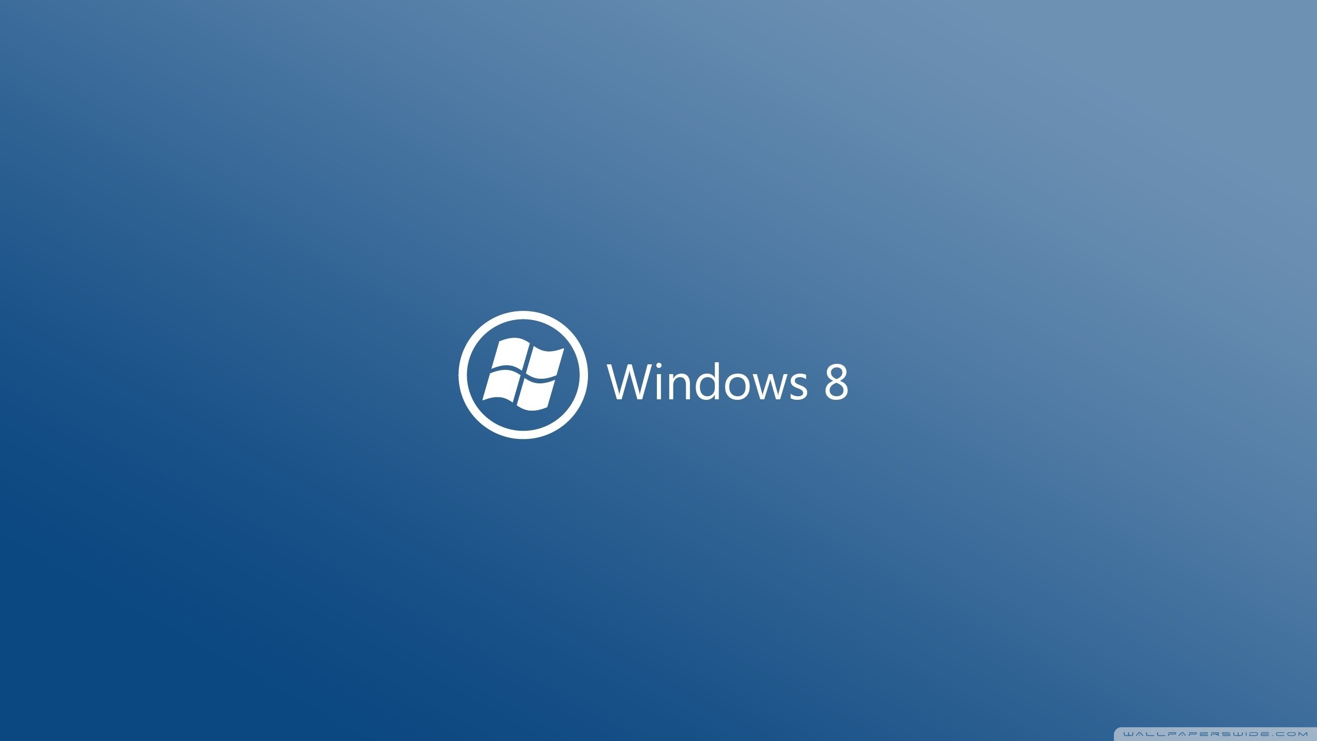 Windows Blue Minmal Theme Wallpaper And Image