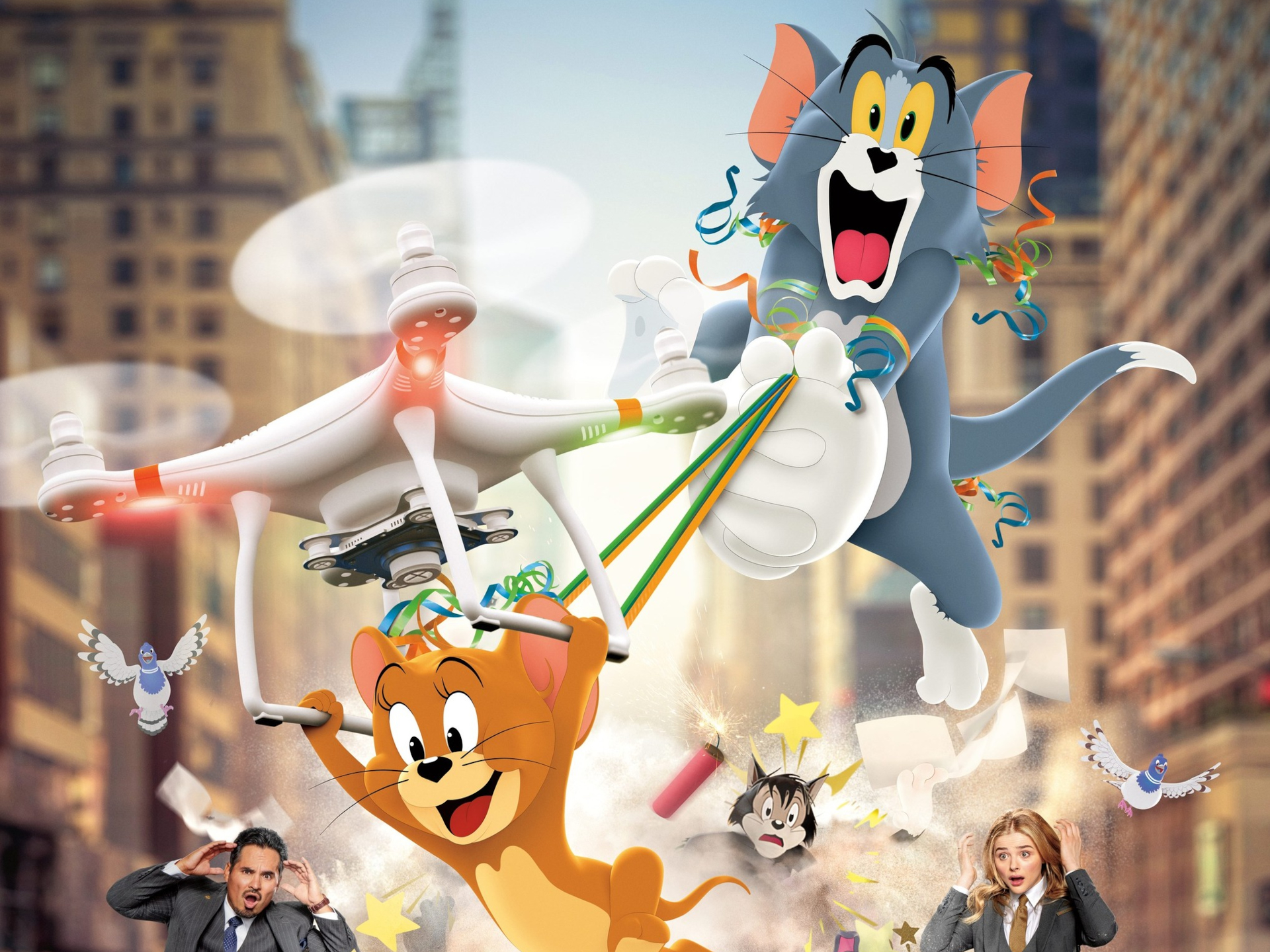 Michael Pe A Chlo Grace Moretz Jerry Tom Wallpaper