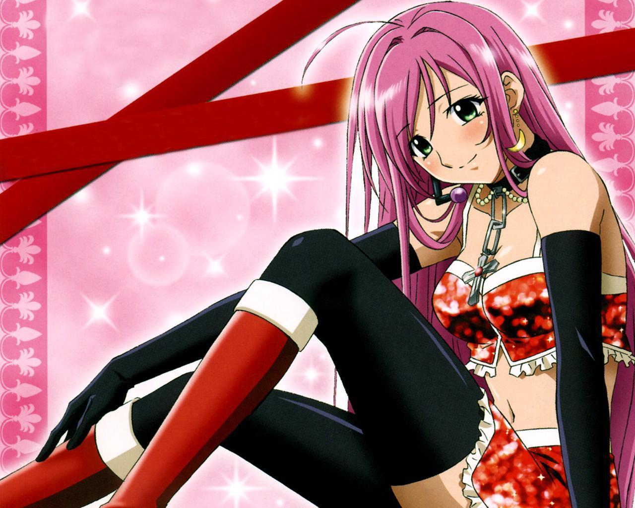 Moka San Wallpaper Rosario Vampire