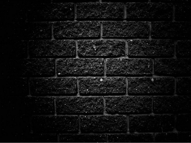 Non-Woven Wallpaper Brick Stonewall grey black 36281-2