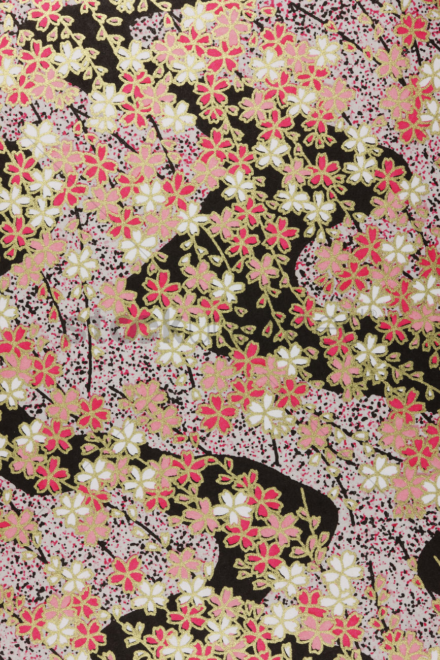 Wallpaper In Japanese Style Stock Photo Stockunlimited