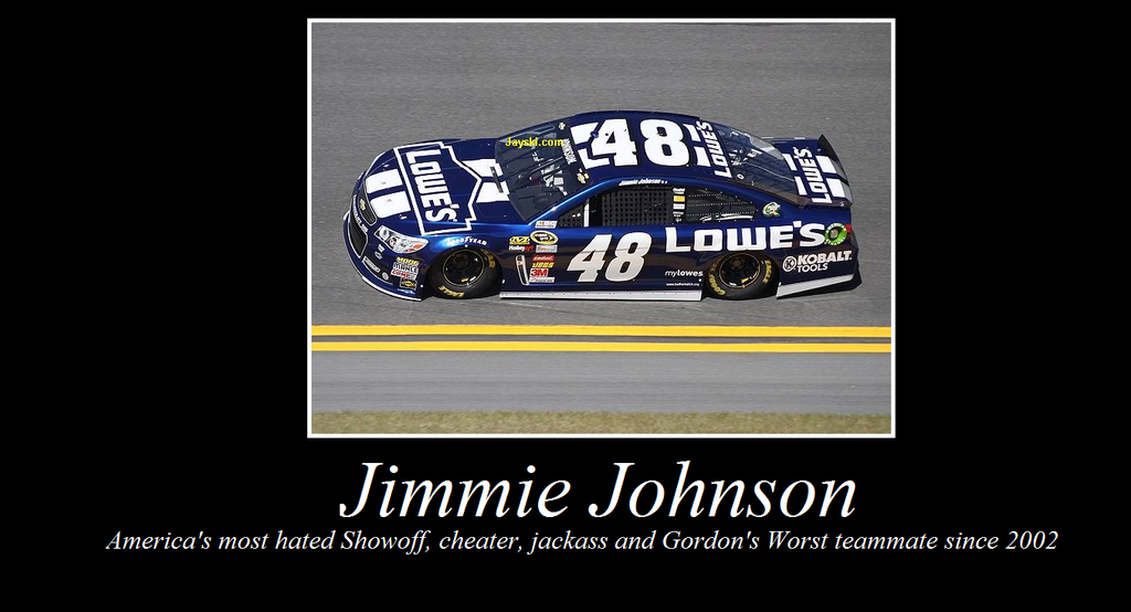 Jimmie Johnson Hate Meme By Racefan2464