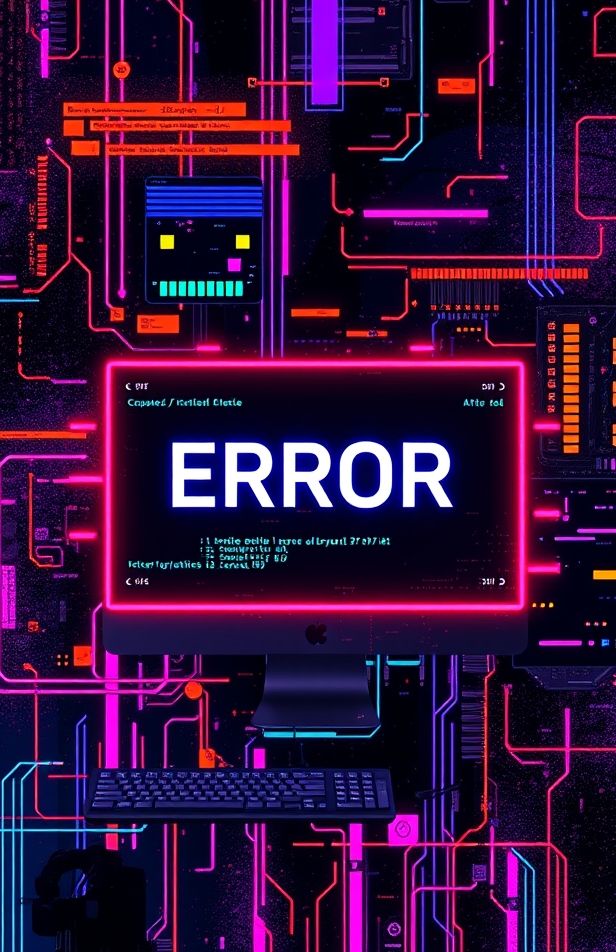 Computer Error Wallpaper