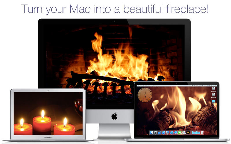 Fireplace Screensaver Wallpaper HD With Relaxing Crackling Fire