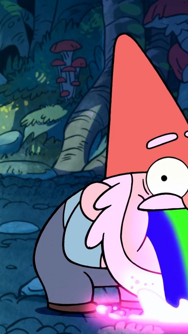 Gravity Falls Cartoons Gnomes Rainbows Wallpaper