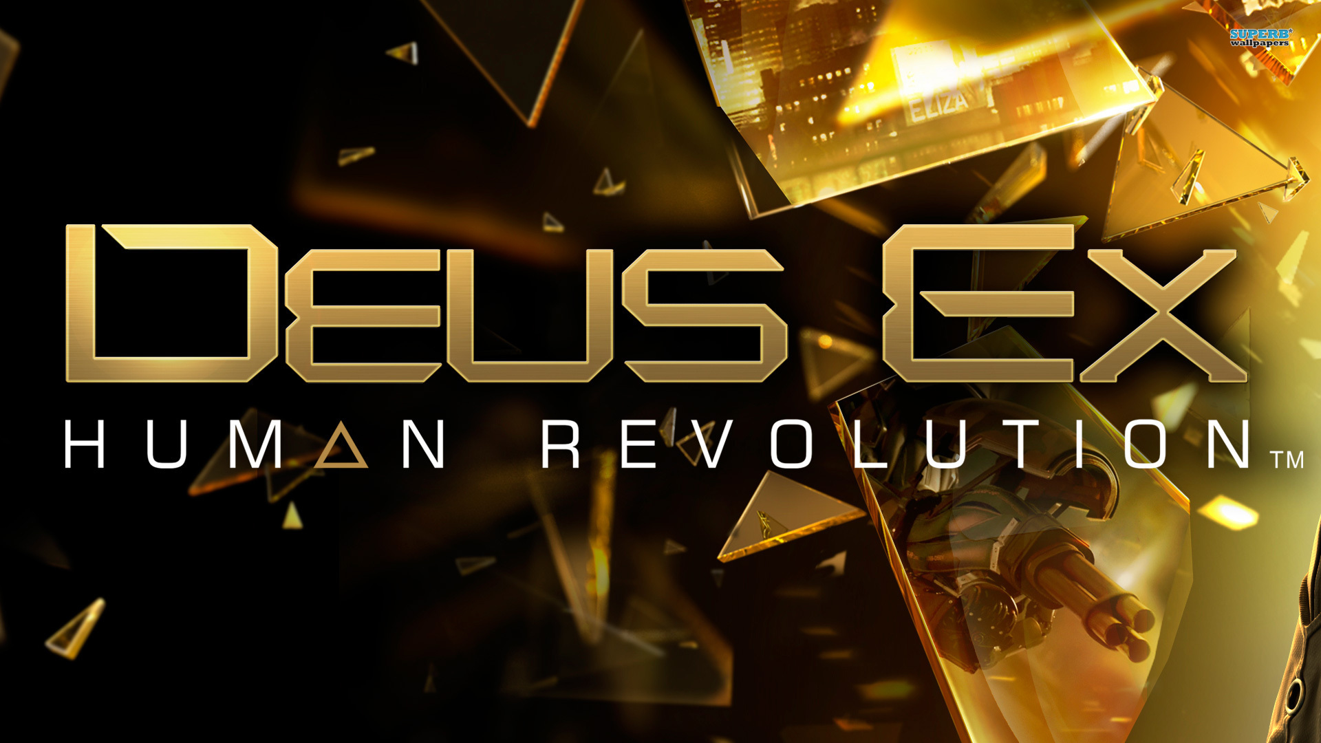 Deus Ex Human Revolution Directors Cut Wallpaper HD Imagebank Biz
