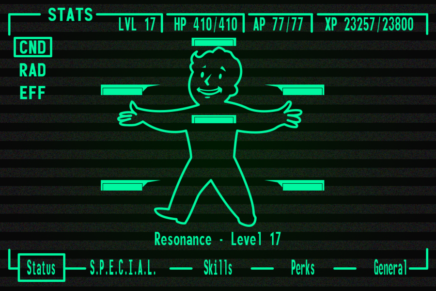 Pipboy Wallpaper Recreation By Subject