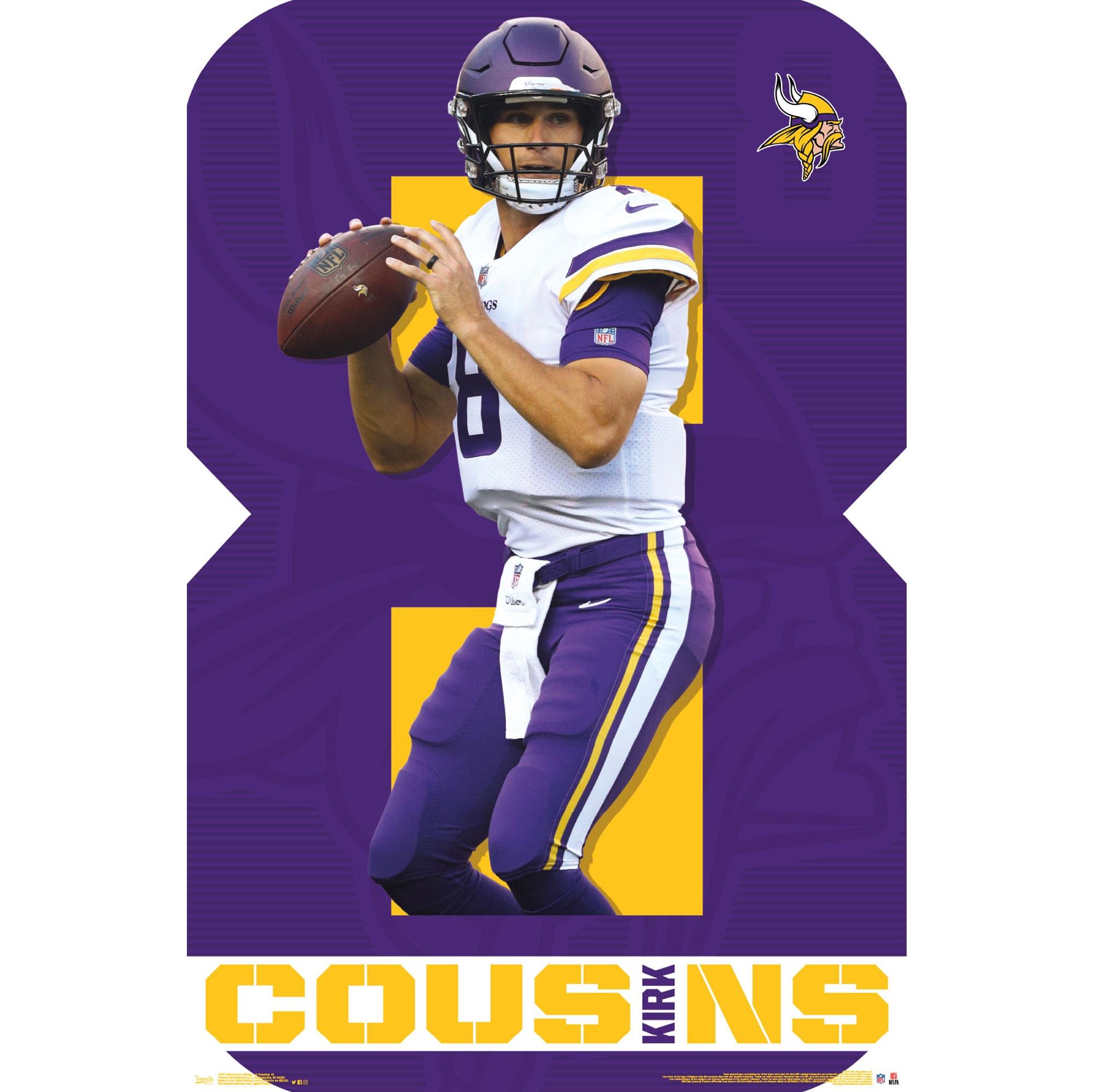 Kirk Cousins Minnesota Vikings X Player Poster