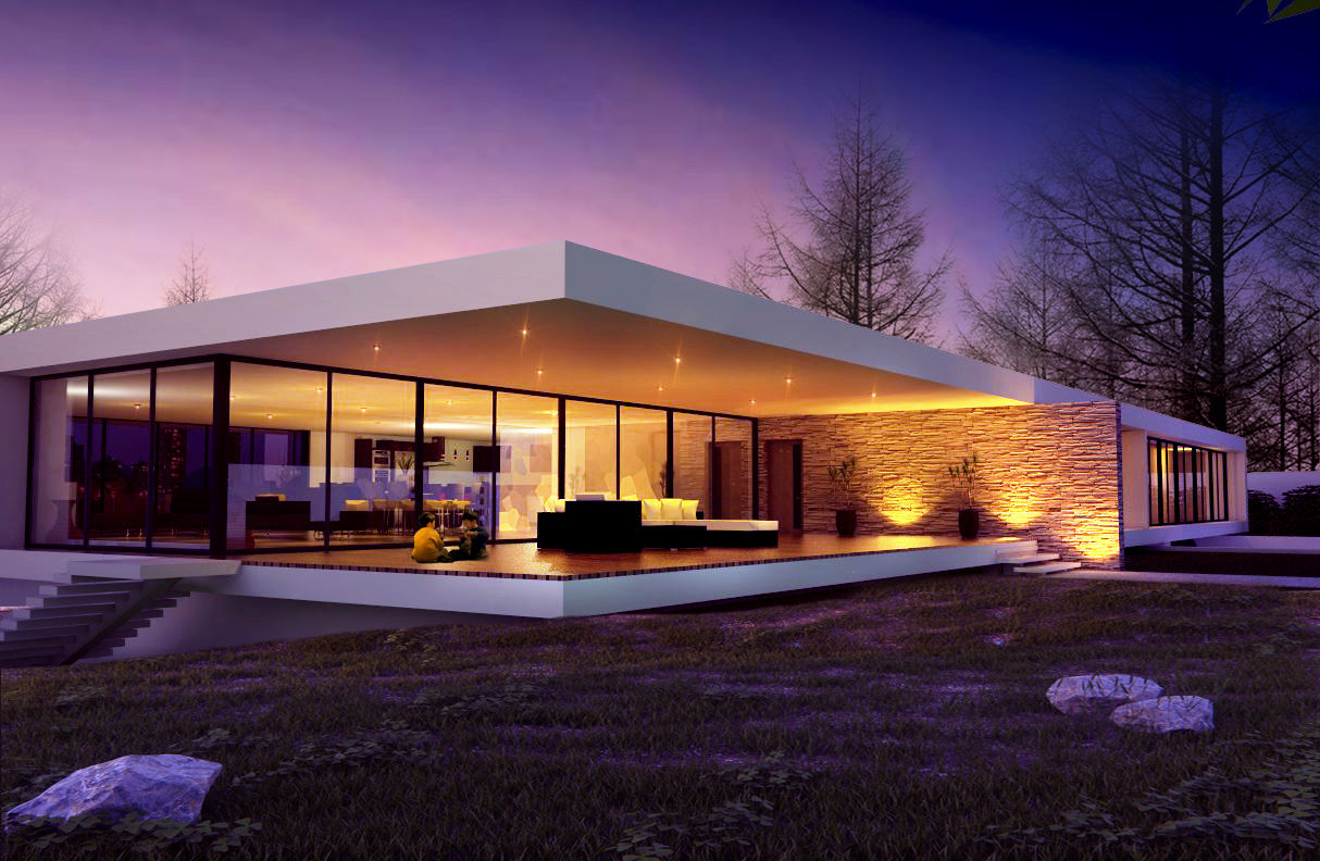 Amazing-Modern-House-Designs-HD-Wallpaper - GLAZZ.co.uk
