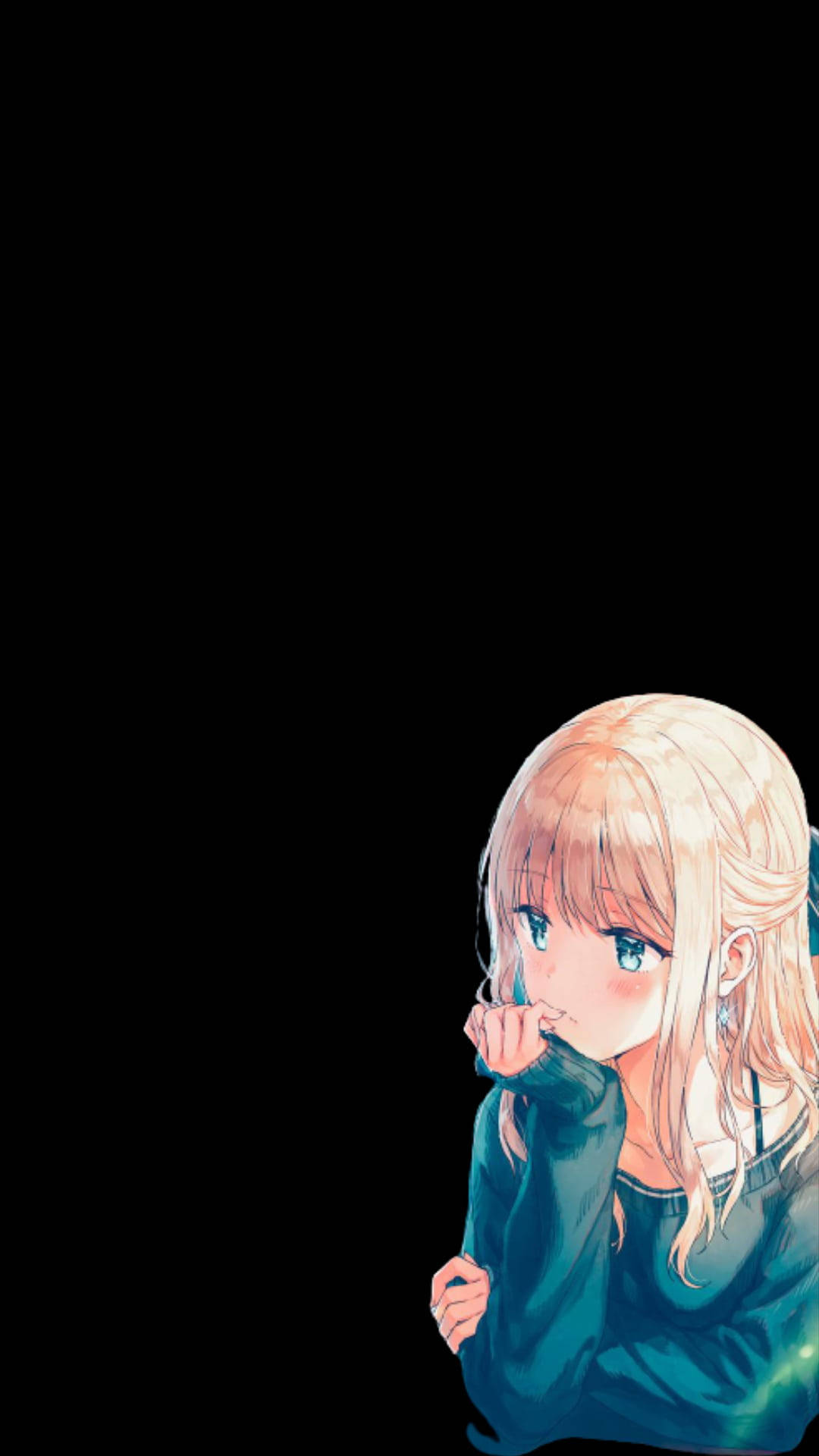 Aesthetic Sad Anime Girl Wallpaper