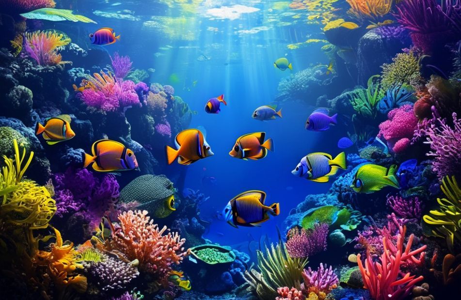 Aquarium HD 1080p Wallpaper