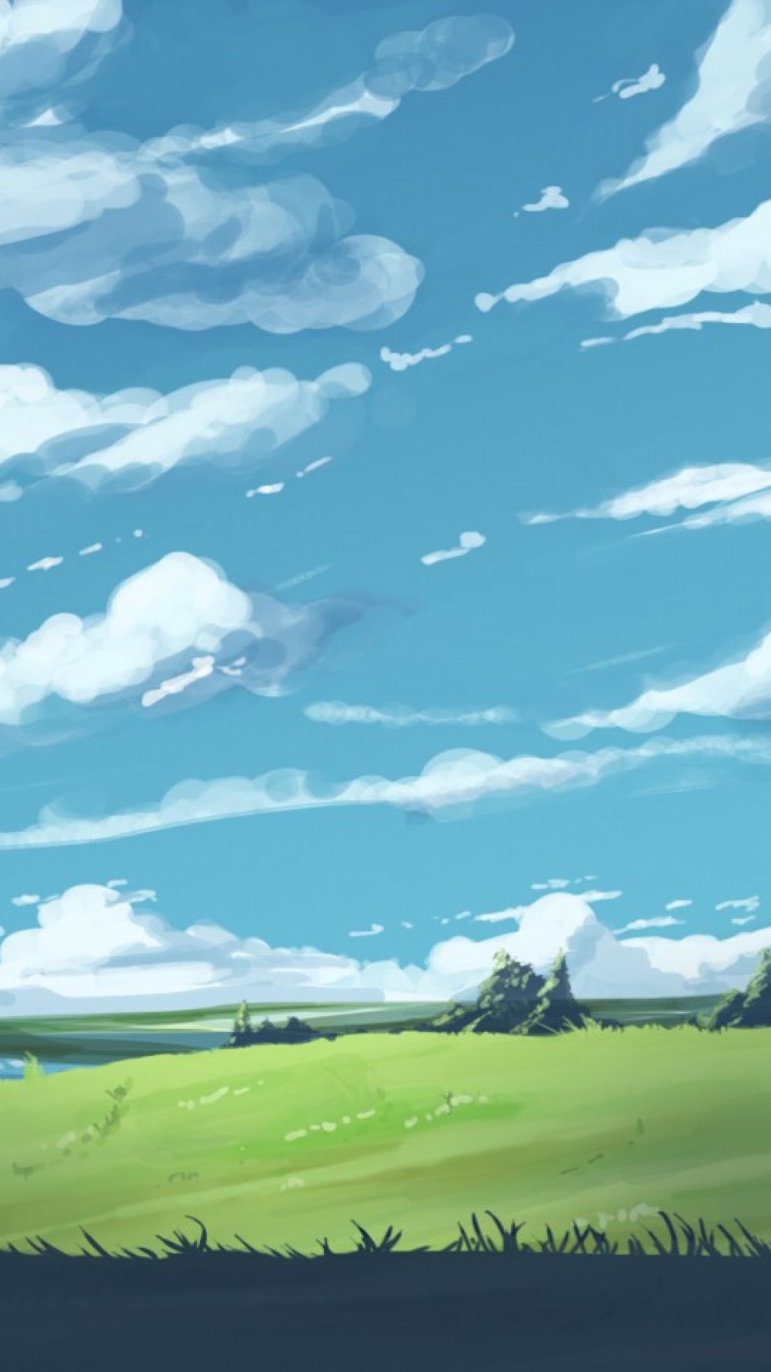 T0nii On Kool In iPhone Wallpaper Landscape Anime