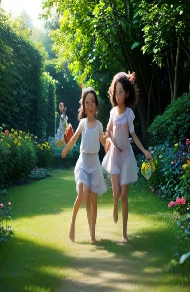 Barefoot Kids Wallpaper