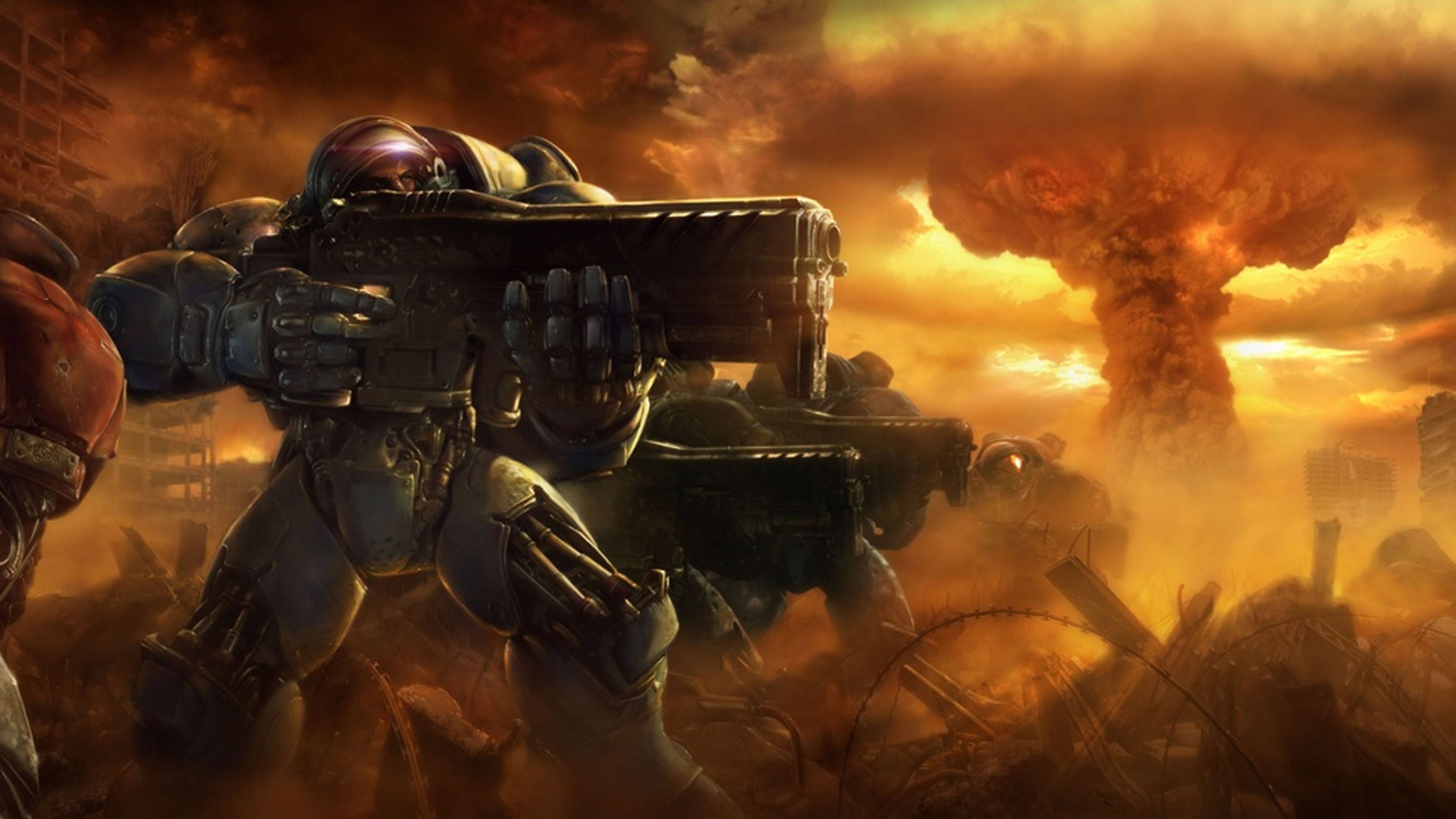 Starcraft 4k Ultra HD Wallpaper Top
