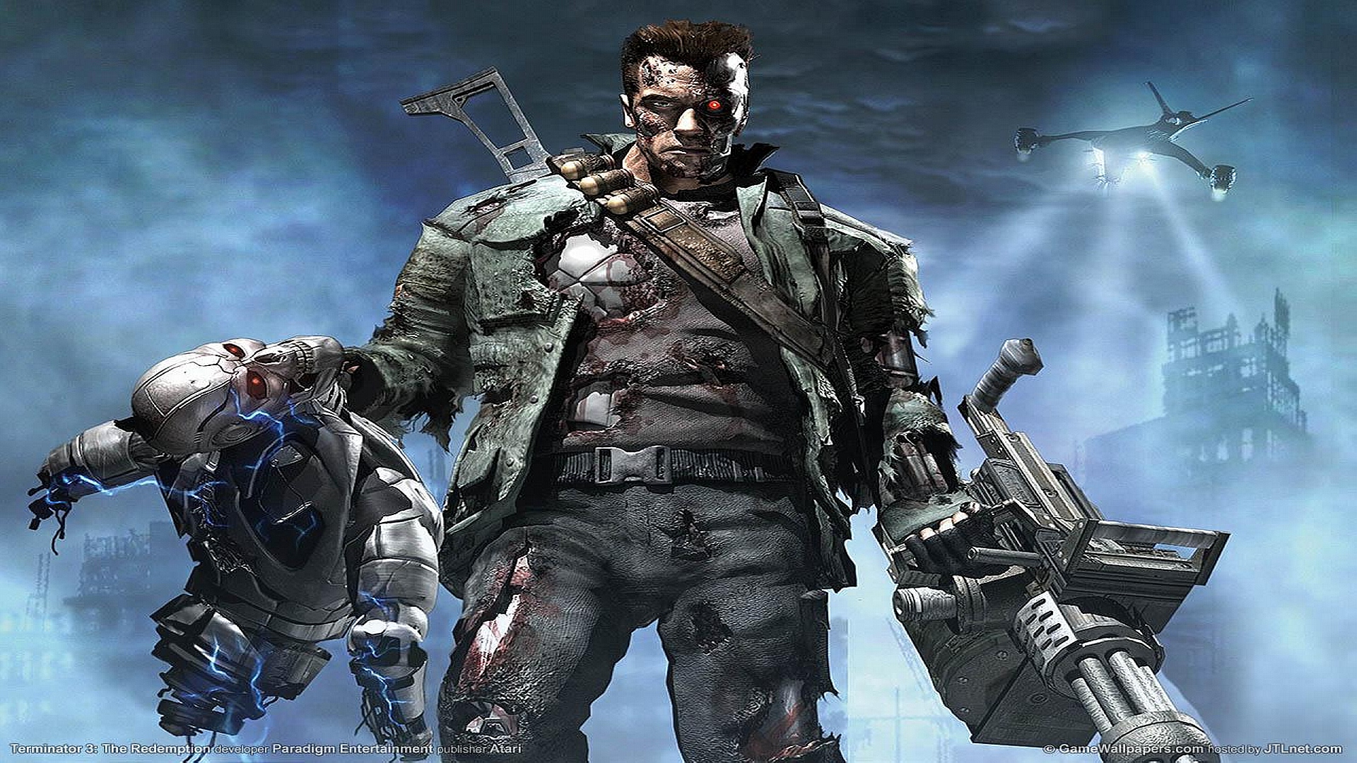 Terminator Console Game Wallpapers HD Wallpapers