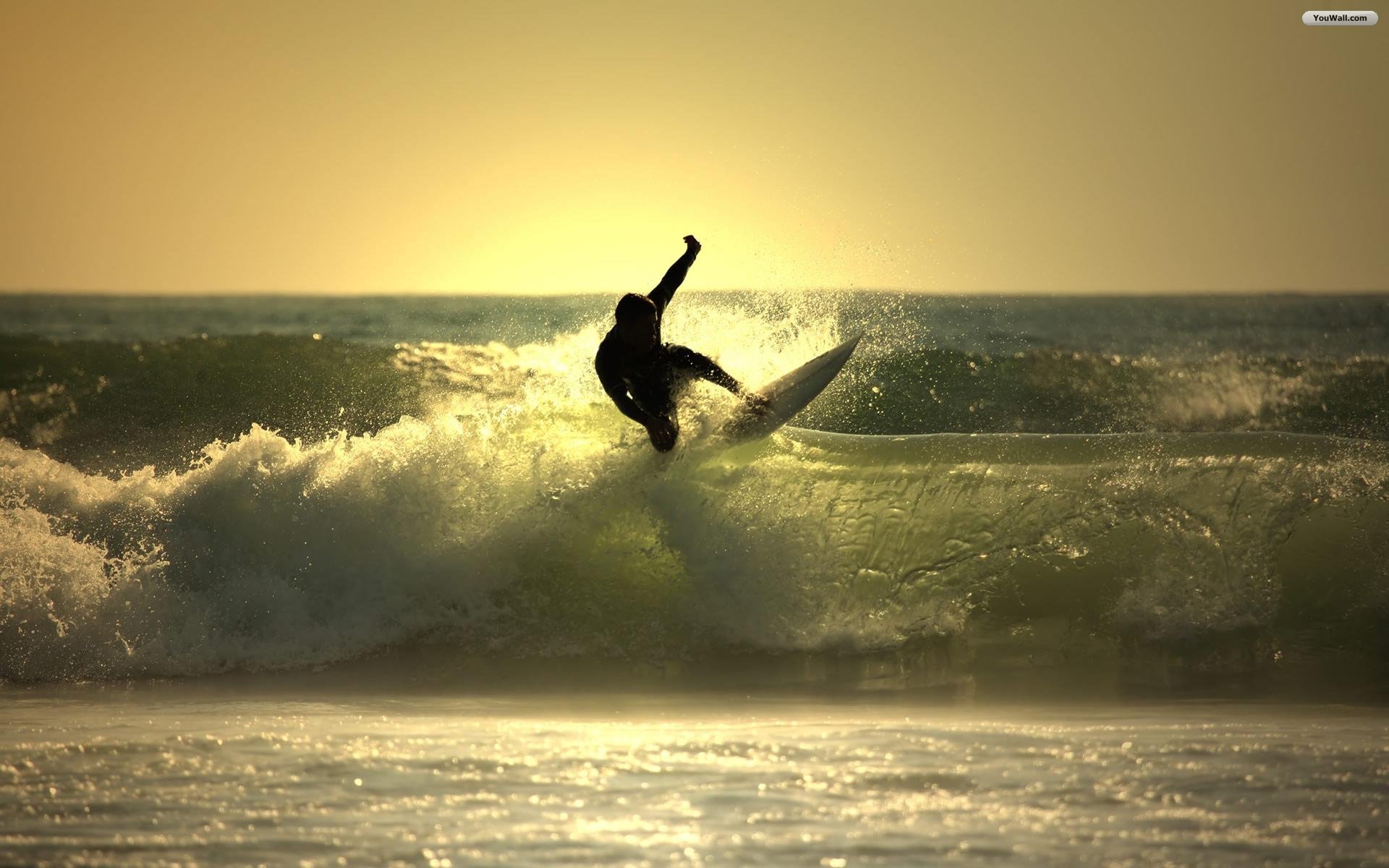 Great Wave Surfing HD Wallpaper High Quality
