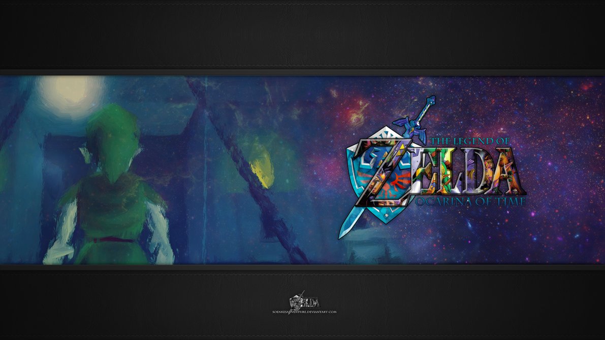 Zelda Ocarina Of Time Wallpaper Full HD 1080p By Soenkesadventure