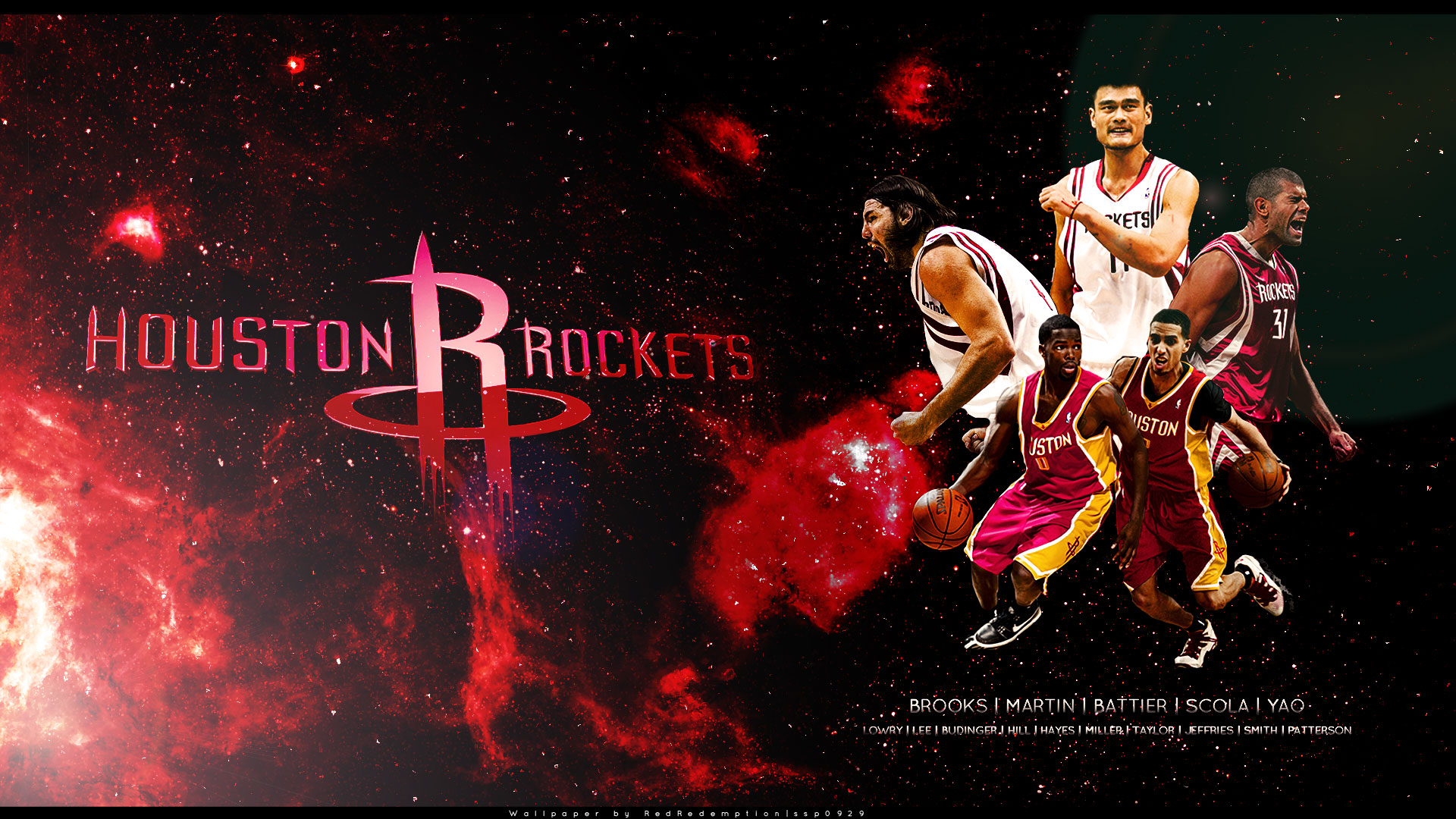Houston Rockets Widescreen Wallpaper