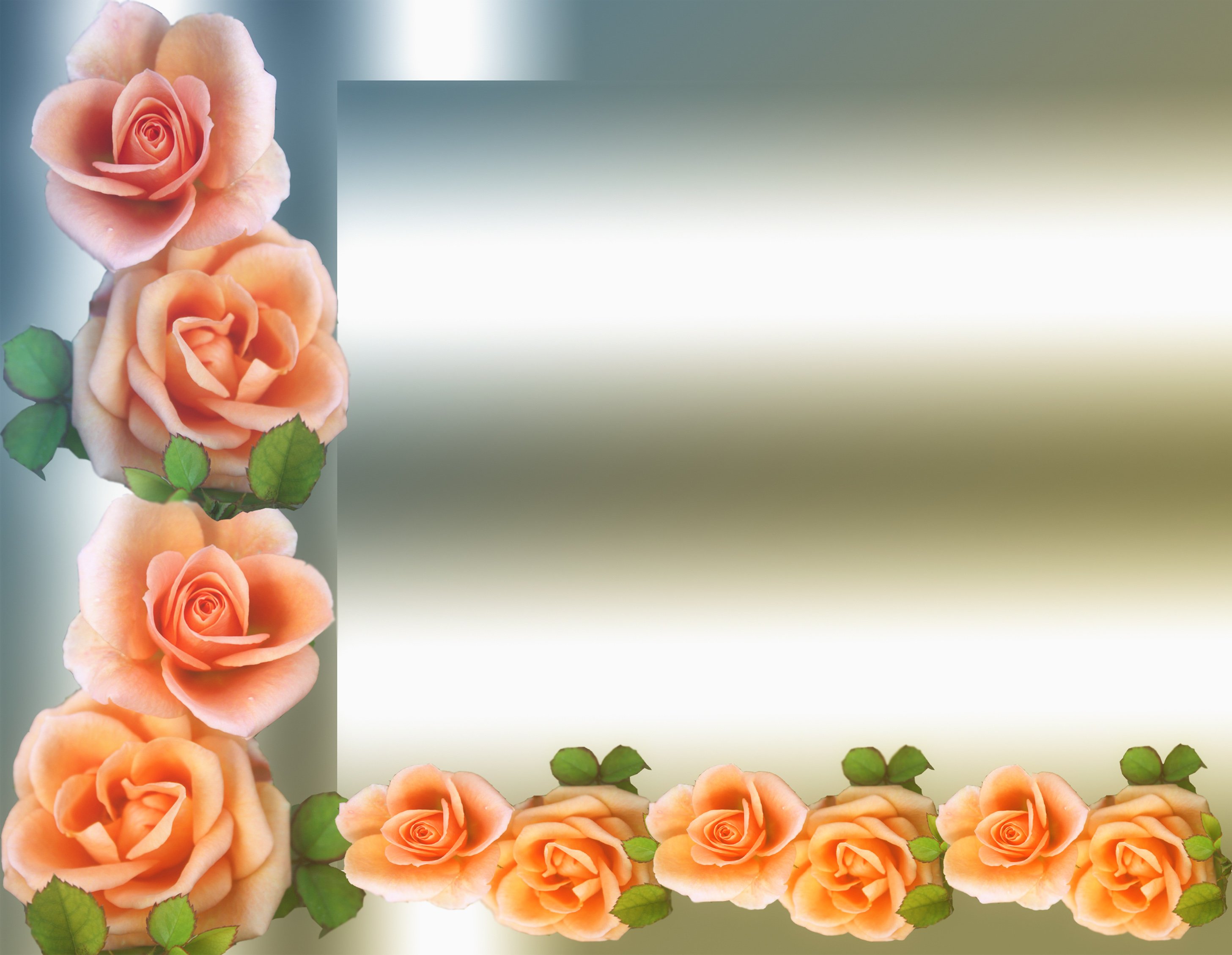Elegant Flower for PowerPoint Backgrounds PPT