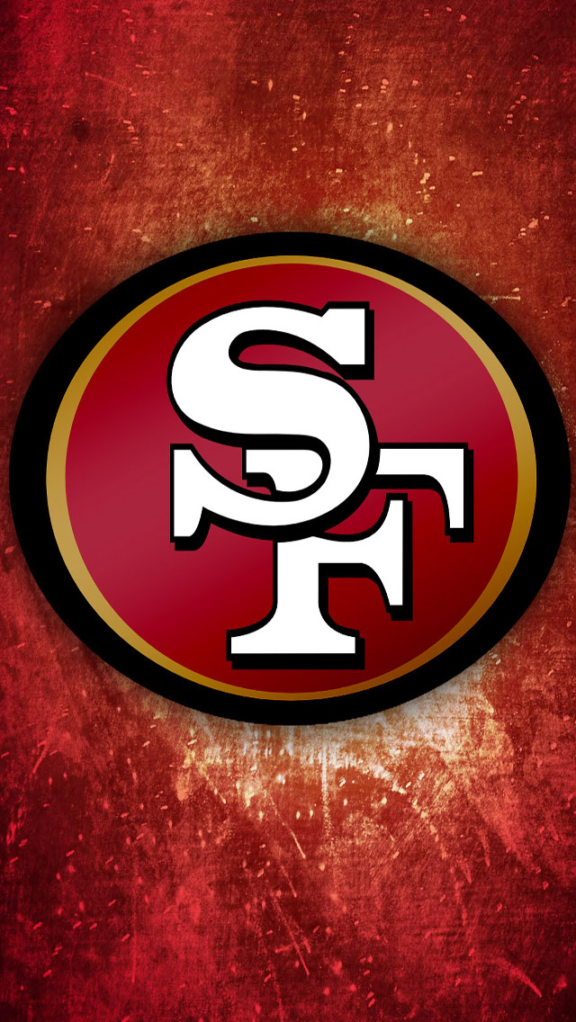 San Francisco 49ers Logo iPhone Wallpaper