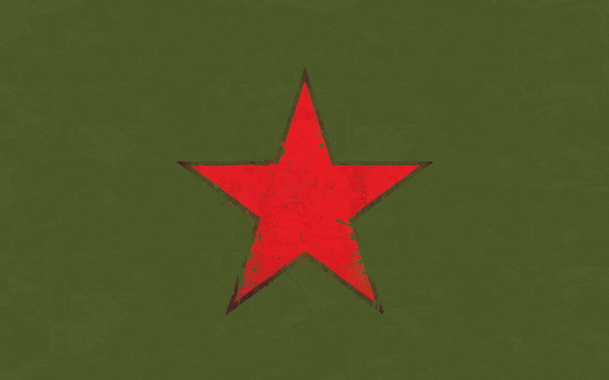 Stars Rage Against The Machine Simple Background Green HD Wallpaper