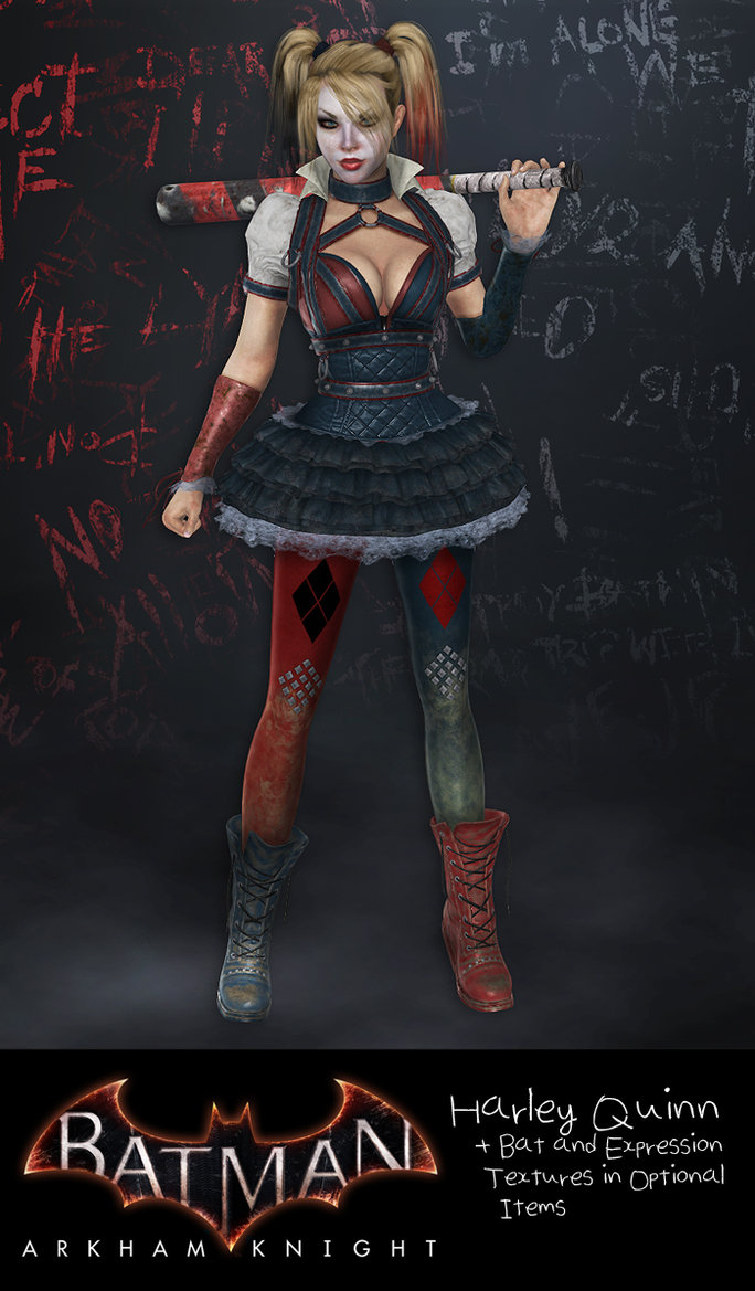 Batman Arkham Knight Harley Quinn Check Other Link By Xnamall On