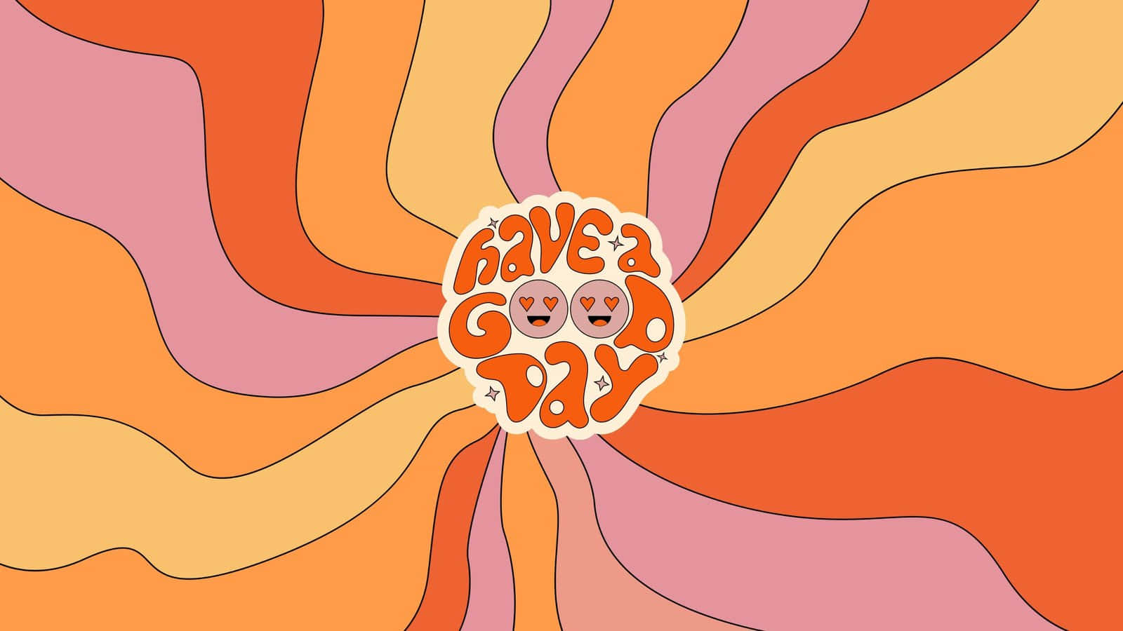 Orange Desktop Wallpaper