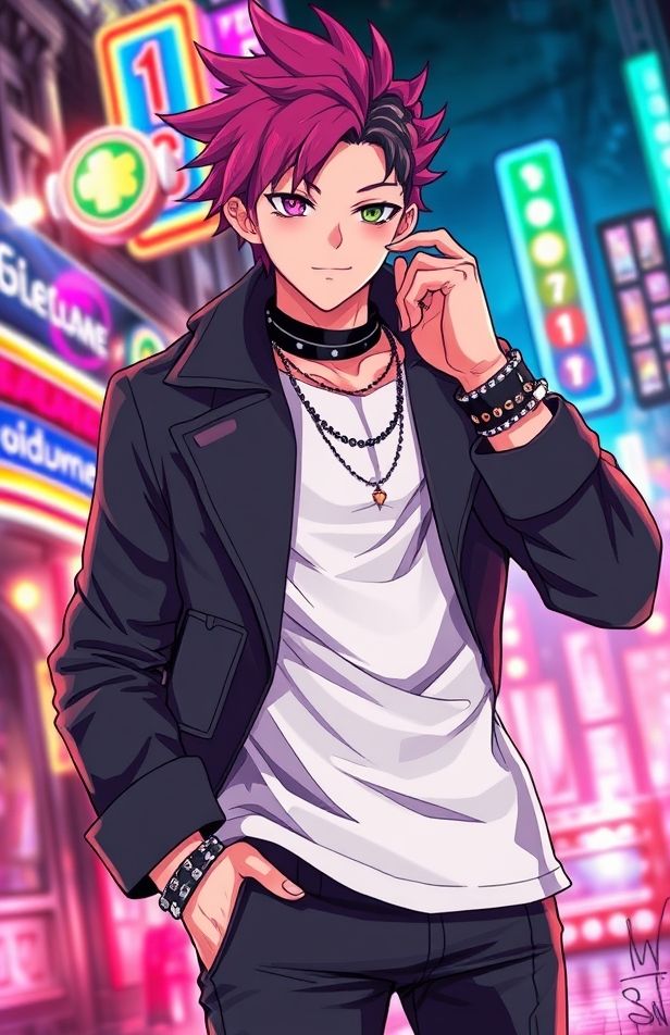 Anime Cool Guy Wallpaper