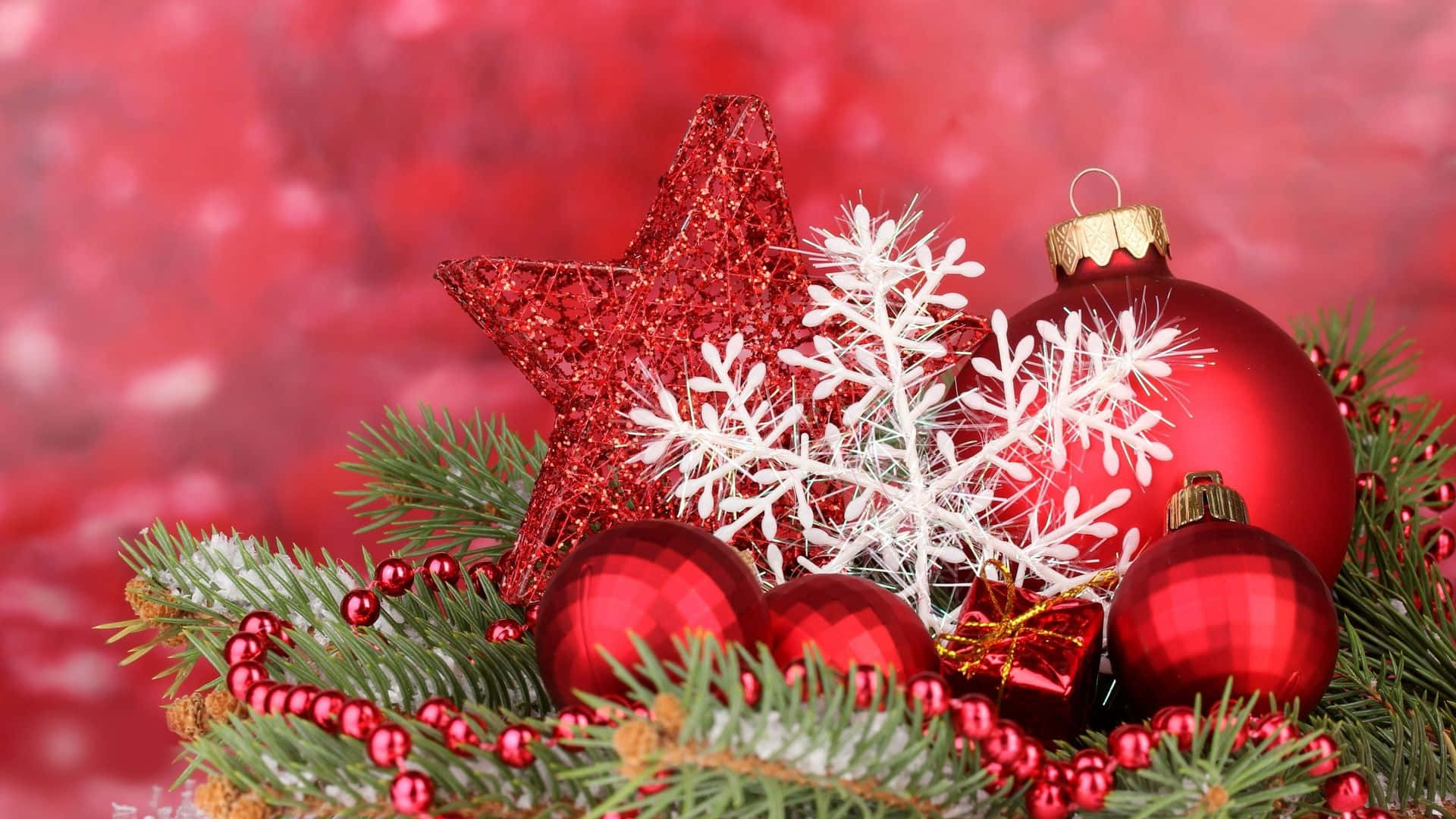 Christmas Ornament Wallpaper