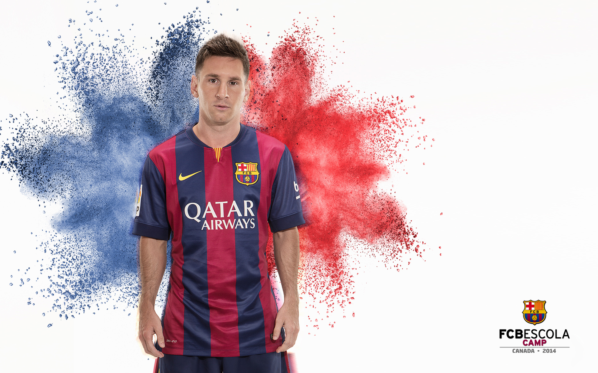 Fc Barcelona Wallpaper Messi Theartmad
