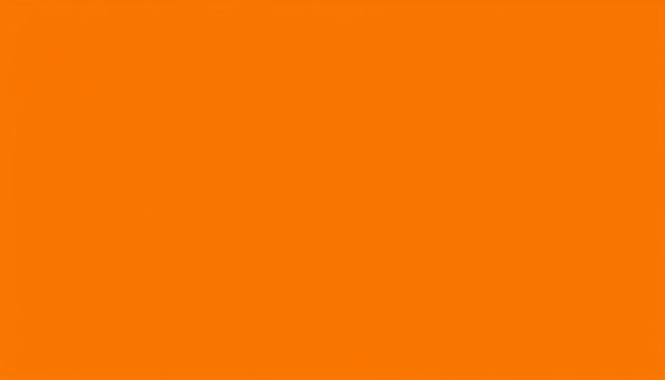 Solid Orange Wallpaper