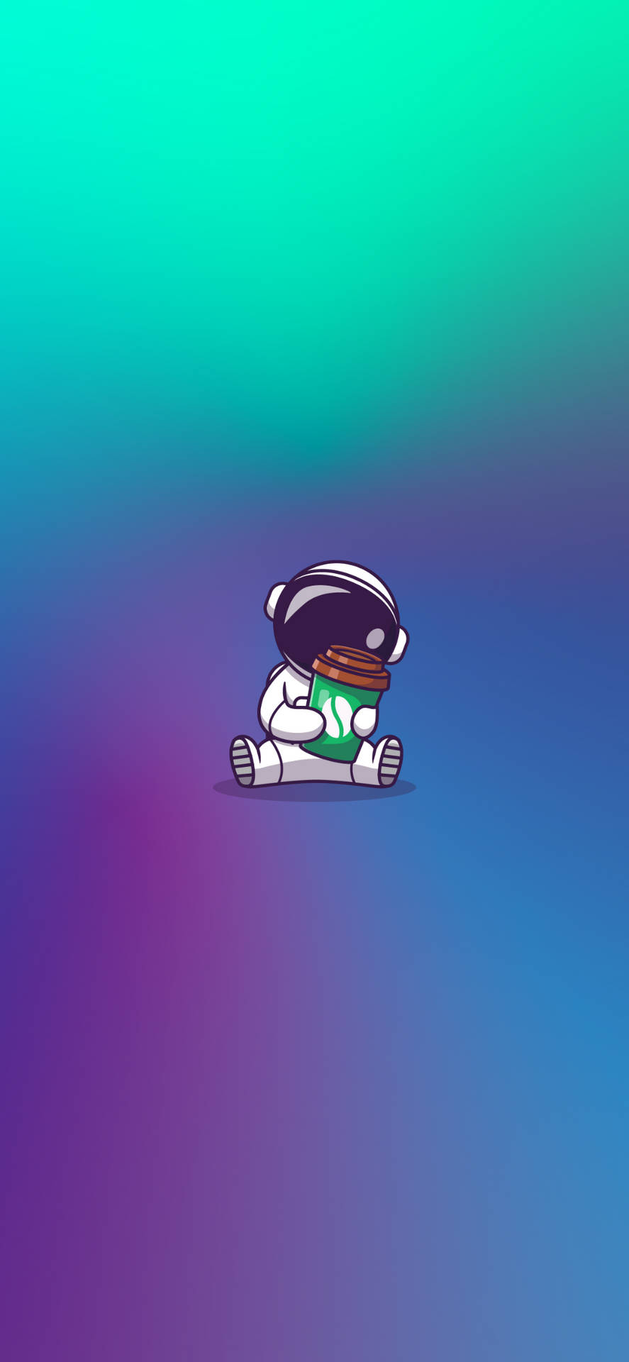 Cartoon Astronaut Wallpaper