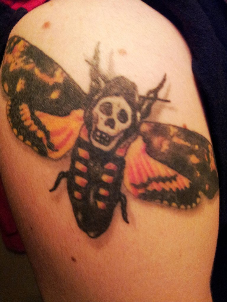 Death Head Moth Tattoo Car Tuning