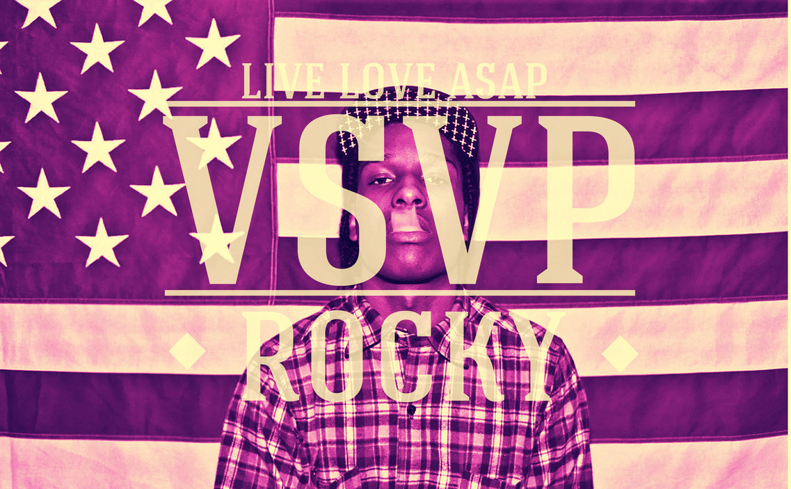 ASAP Rocky Flag VSVP Rap Wallpapers