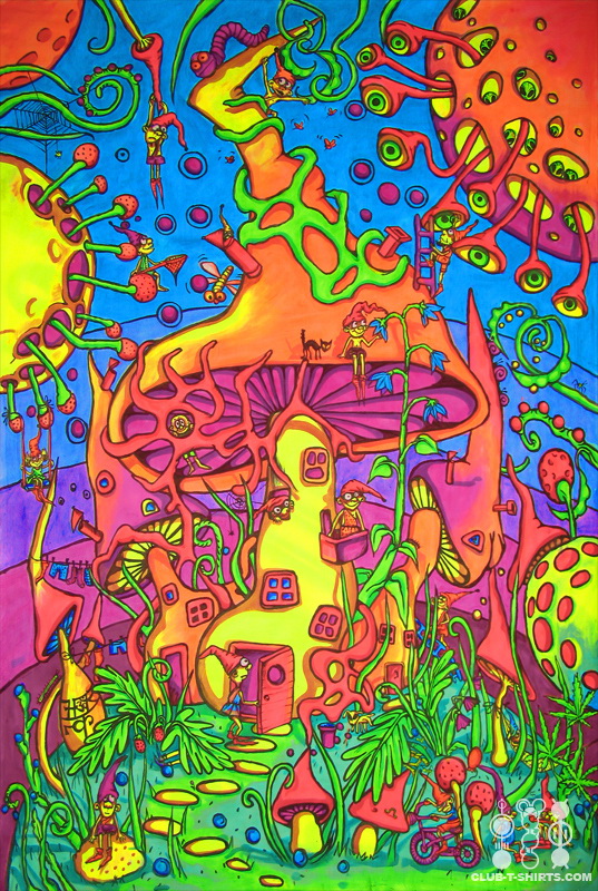 Trippy Mushroom Wallpaper For Ipod iPhone