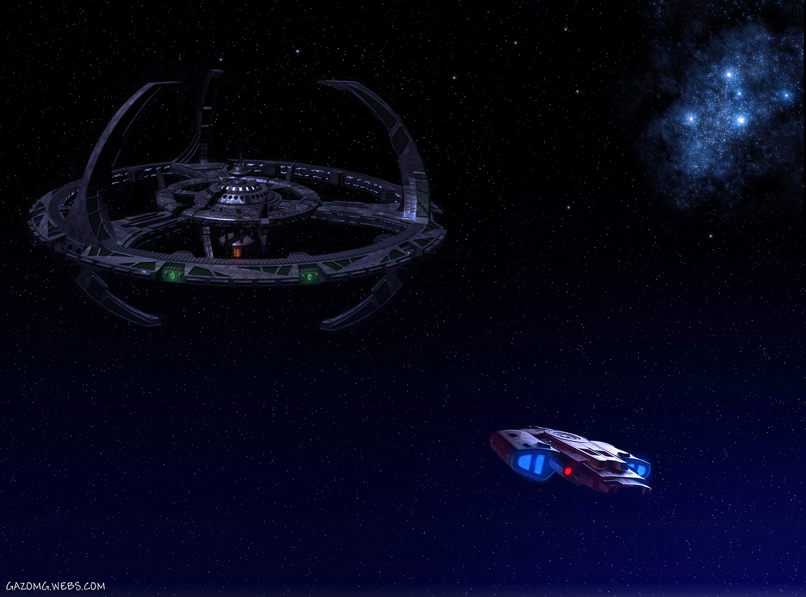 Star Trek Defiant Ds9 By Gazomg