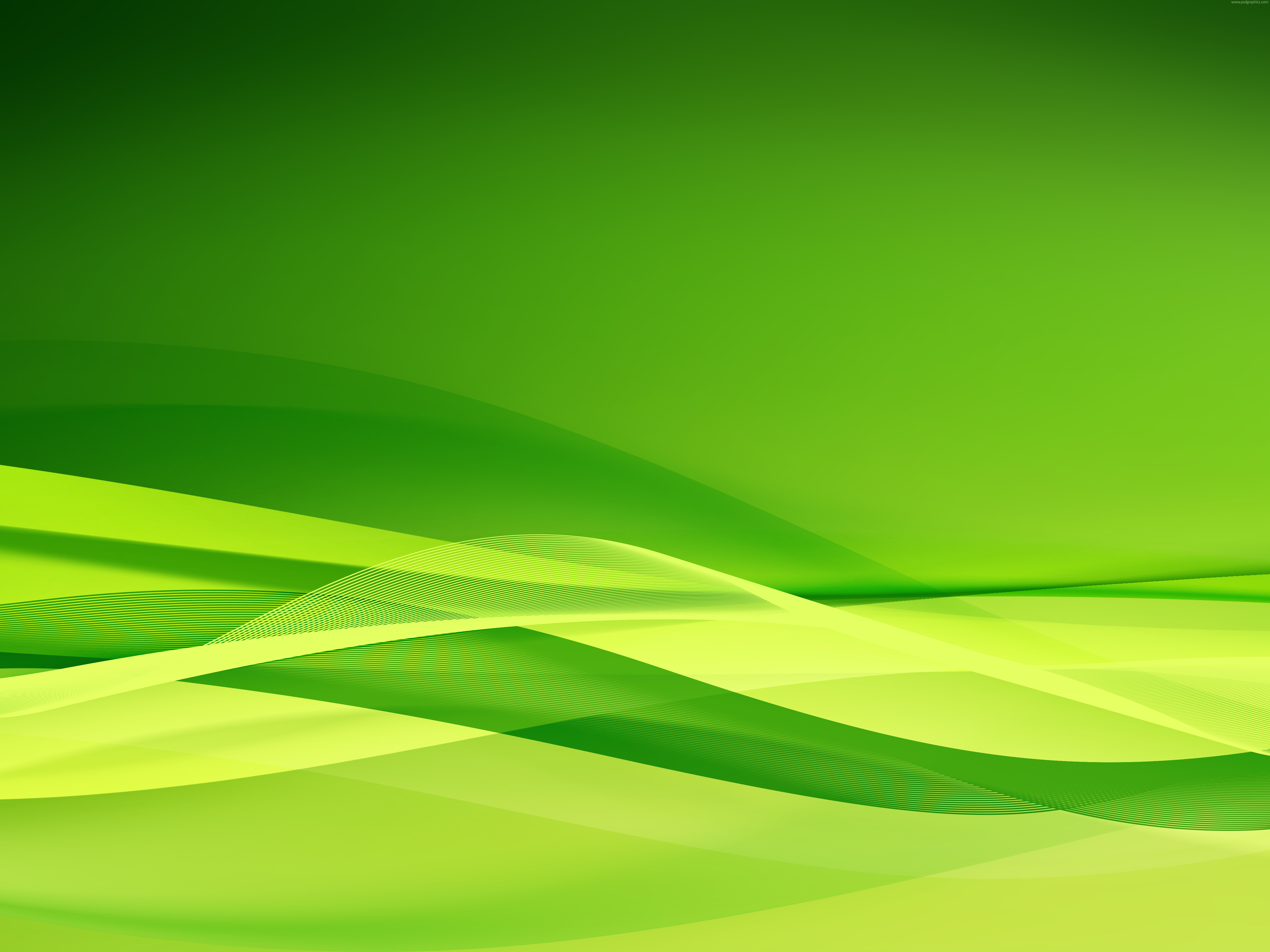 Abstract lime color background Green waves graphic for fresh citrus
