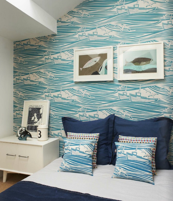 Nautical Wallpaper And Decor Home Style